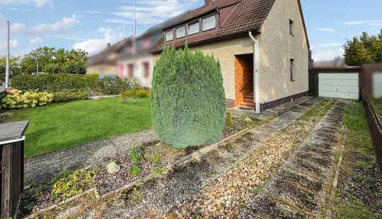 Bild von Doppelhaushälfte auf großem Grundstück in guter und ruhiger Lage von Hannover-Misburg-Anderten