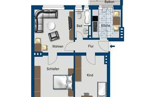 Herzlich willkommen in Ihrer neuen Wohnung! – Lucas-Cranach-Str. 5, 39112 Sudenburg, Magdeburg – Vorschaubild 2