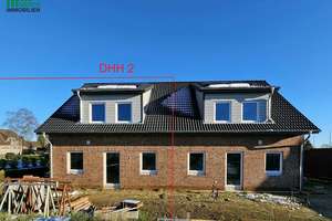 NEUBAU - DHH, KFW 40, 109 m², 5 Zimmer, Einbauküche, 2 Bäder, PV-Anlage, Carport – Die vollständige Adresse der Immobilie erhältst du vom Anbieter., 25885 Oster-Ohrstedt – Vorschaubild 2