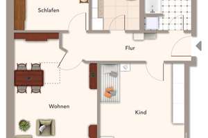 Großzügige Altbauwohnung mit Klimaanlage & Fußbodenheizung  – Hegelstraße 26, 39104 Altstadt, Magdeburg – Vorschaubild 16