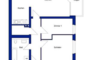 Stilvoll wohnen im Grünen mit Einbauküche und Designboden – Graf-Bernadotte-Weg 5, 38444 Detmerode, Wolfsburg – Vorschaubild 6