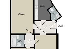 INVESTITION MIT WEITBLICK | 3-Raum-Wohnung mit Balkon im Zentrum-Süd – Die vollständige Adresse der Immobilie erhältst du vom Anbieter., 4107 Zentrum-Süd, Leipzig – Vorschaubild 14