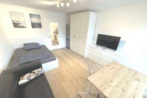 Komplett möblierte u. ausgestattete 1-Zimmer-Wohnung mit Balkon in NEUHAUSEN, sehr gut vermietet! – 80637 Dom Pedro, München – Vorschaubild 2