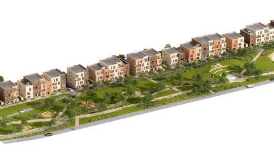 Bild von Neubau-Stadthäuser für die ganze Familie