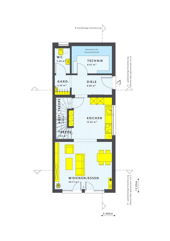 Immobilie in Bad Teinach-Zavelstein - Schöne Neubau-Doppelhaushälfte mit 206qm Grundstück- Euer Neubau in Sommenhardt - Bild 2