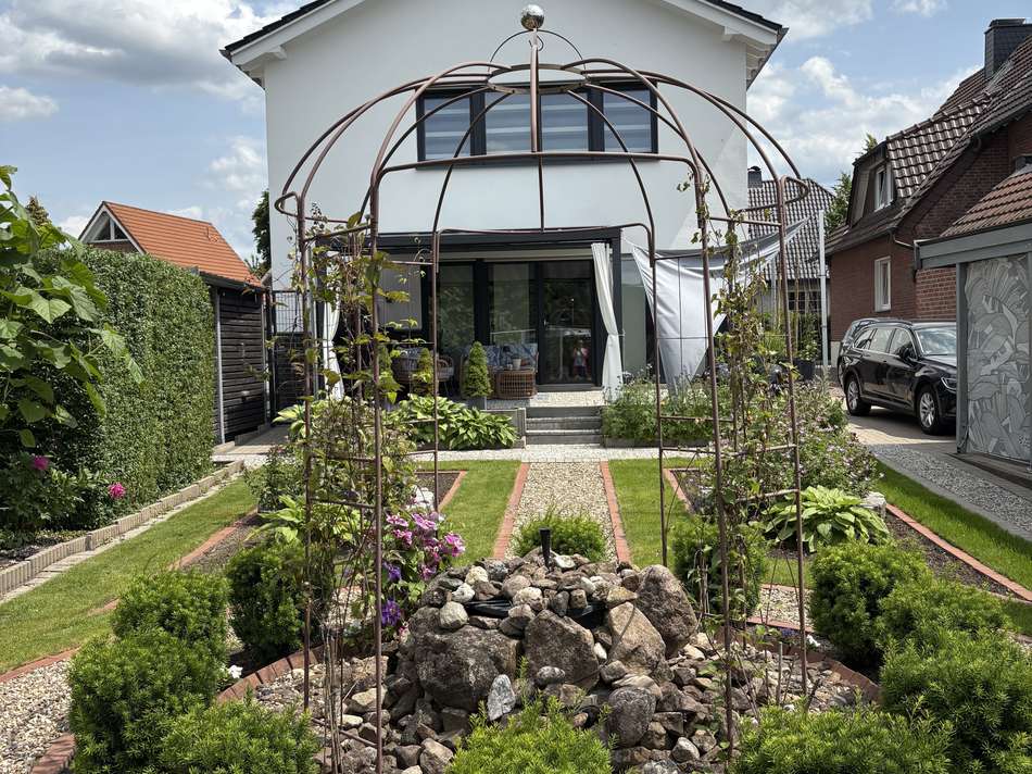 Blickrichtung Haus