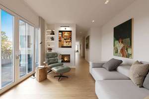Penthouse Alt-Bogenhausen by Legat Living: 300 m² Wohnfläche, 3 m Deckenhöhe, 2 Kamine, 3 Terrassen – Die vollständige Adresse der Immobilie erhältst du vom Anbieter., 81679 Altbogenhausen, München – Vorschaubild 7