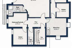 Zwei Generationen, ein besonderes Zuhause – großzügiges Zweifamilienhaus am Feldrand – Die vollständige Adresse der Immobilie erhältst du vom Anbieter., 74078 Kirchhausen, Heilbronn – Vorschaubild 14