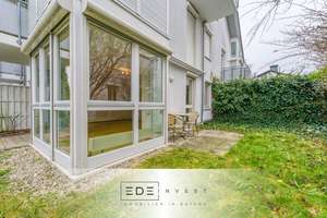 Perfekt geschnittene 1-Zimmer Wohnung mit Erker und hübschem Garten