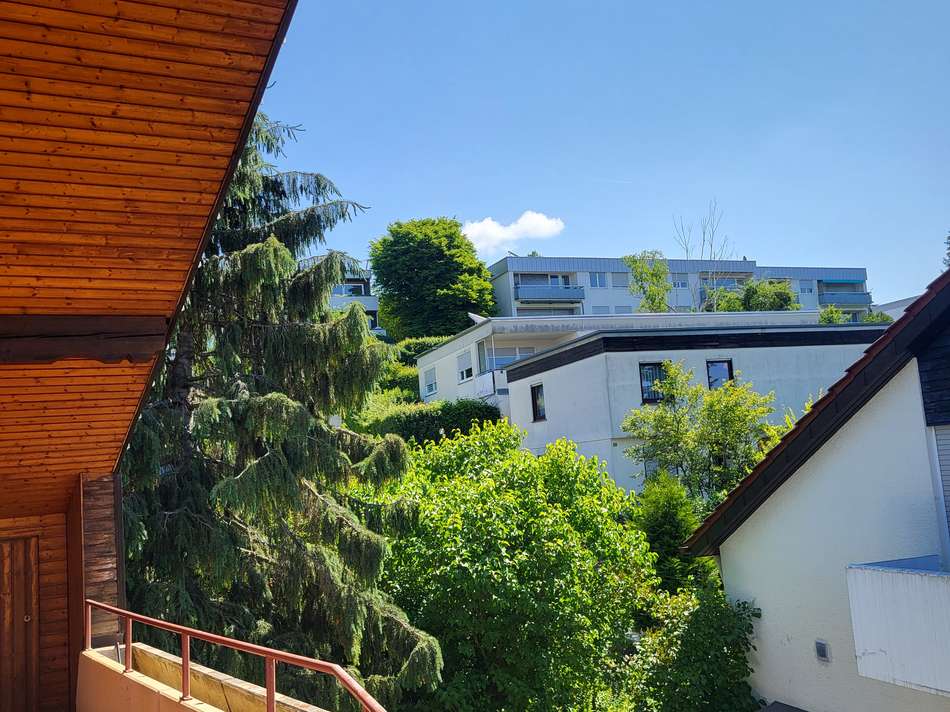 Seitlicher Balkon