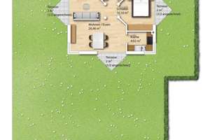 Zentral im Westen: Moderne Terrassenwohnung mit zwei Zimmern und 3 Sonnenterassen! – Die vollständige Adresse der Immobilie erhältst du vom Anbieter., 93049 Westenviertel, Regensburg – Vorschaubild 2