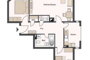 Sofort bezugsfrei | Gohlis-Mitte | Balkon | Aufzug | Gäste-WC | Stuckdecken | Parkettboden – Die vollständige Adresse der Immobilie erhältst du vom Anbieter., 4157 Gohlis-Mitte, Leipzig – Vorschaubild 22