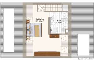 QQI: 3- Zimmer Dachgeschoss-Maisonette im Münchner Süden – Die vollständige Adresse der Immobilie erhältst du vom Anbieter., 81477 Obersendling, München – Vorschaubild 15