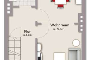 Bremen-Gröpelingen: Mehrfamilienhaus mit fünf vermieteten Wohneinheiten in guter Lage – Die vollständige Adresse der Immobilie erhältst du vom Anbieter., 28237 Lindenhof, Bremen – Vorschaubild 3
