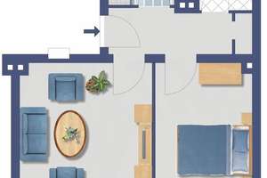 AKTION! Selbstbezug 2-Zimmer-Wohnung mit Balkon in ruhiger Wohnlage – Ramsteinweg 15a, 14165 Zehlendorf, Berlin – Vorschaubild 17