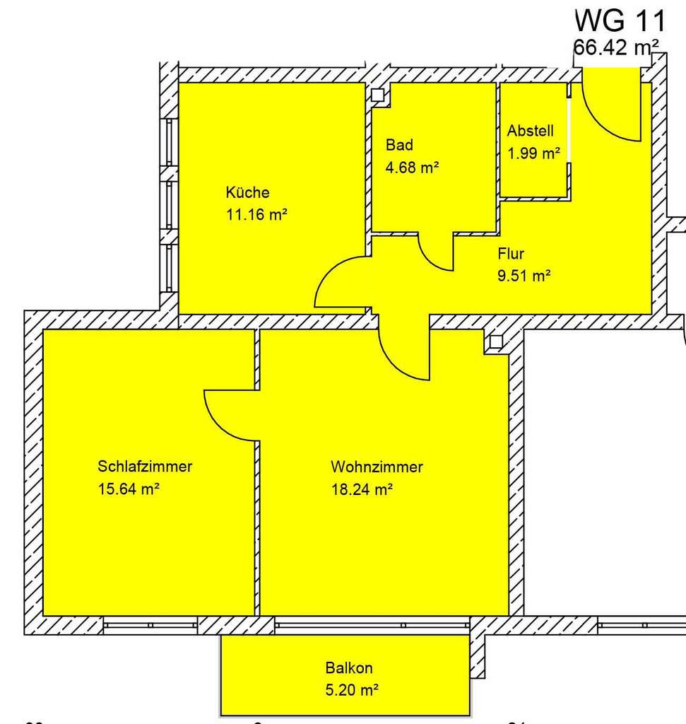 Immobilie in Bensheim - Provisionsfrei! Vermietete 2-ZI-Wohnung mit Wohnküche, Balkon & Aufzug, Stellplatzoption, Toplage - Bild 1