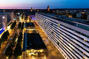 Rooms with a view: hinreißendes Penthouse mit fantastischer Aussicht! – St. Petersburger Str. 30, 1069 Seevorstadt-Ost/Großer Garten, Dresden – Vorschaubild 2