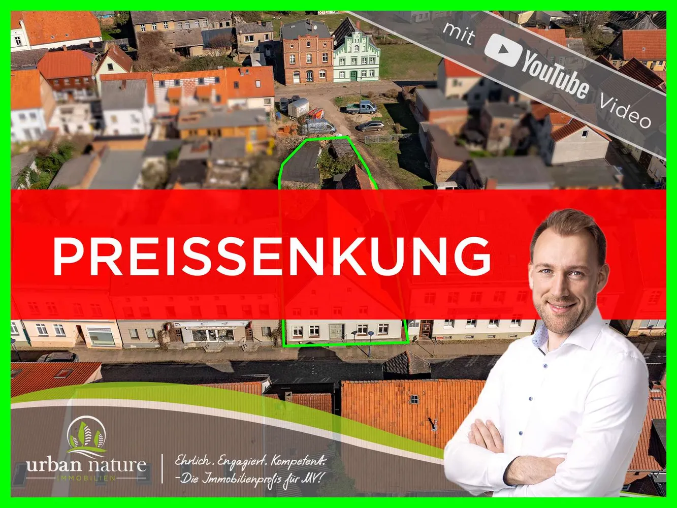 Stadthaus mit Sanierungsbedarf - viel Potenzial und Ausbaureserve, Vorpommern Rügen Kreis – Bild 1