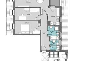 Modernes Wohnen: 3-Zimmer-Wohnung mit Loggia im Zentrum-Ost – Kreuzstraße 21, 4103 Zentrum-Ost, Leipzig – Vorschaubild 11
