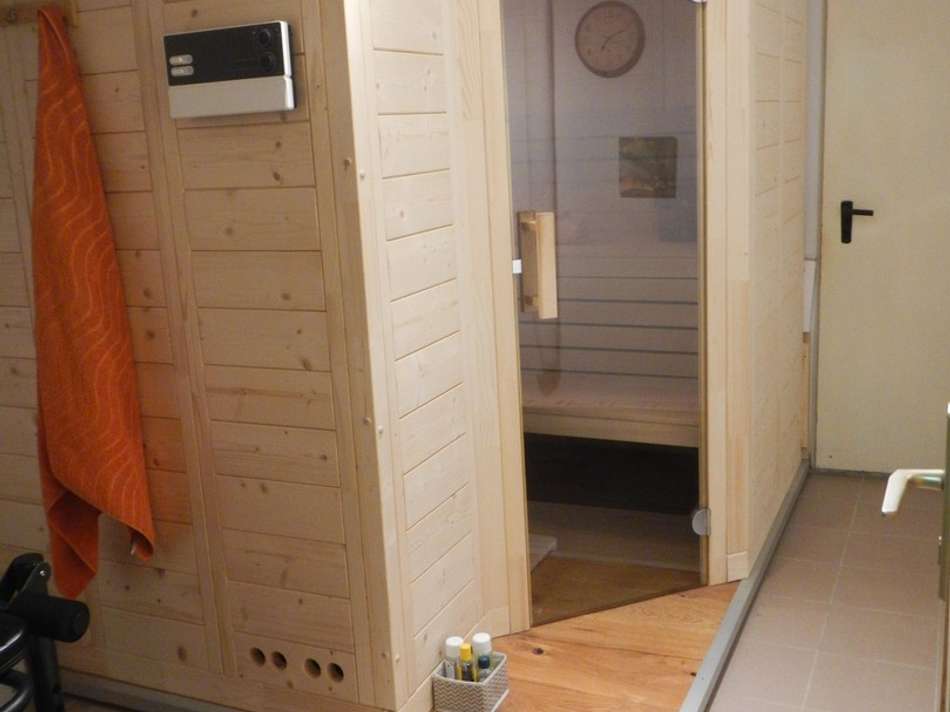 Sauna im UG