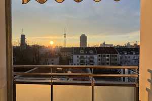 Vollmöblierte helle 1-Zimmer Wohnung am Luitpoldpark – München – Vorschaubild 5