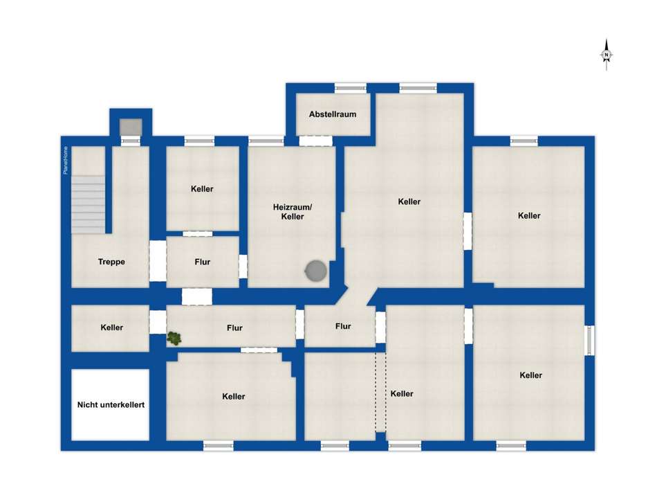 Grundriss Kellergeschoss