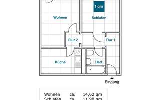 Eure neue WG Wohnung - zwischen UNI & Hauptbahnhof – Hochschulstr. 28, 1069 Südvorstadt-Ost, Dresden – Vorschaubild 2