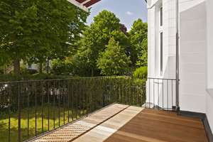Kernsanierte Altbau-Wohnung im Hochparterre nahe Außenalster mit Energie-Kennwert "A"