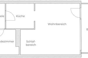 Leerstehendes Apartment mit Domblick und Balkon in direkter Rheinnähe – Die vollständige Adresse der Immobilie erhältst du vom Anbieter., 51105 Poll, Köln – Vorschaubild 14