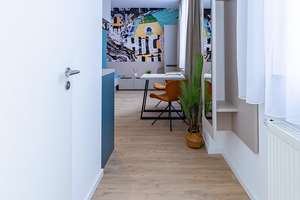 ** Universitäten fußläufig erreichbar** vollmöblierte 1-Zimmer-Neubauwohnung im 3. OG WE 62 – Die vollständige Adresse der Immobilie erhältst du vom Anbieter., 90443 Steinbühl, Nürnberg – Vorschaubild 1