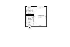 Tolle 1 Zimmer Wohnung im 6. Stock – Märkische Allee 204, 12679 Marzahn, Berlin – Vorschaubild 7