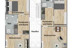Seltene Gelegenheit! Top saniert und vermietet - fußläufig zum Schloss Gottorf – Schleswig-Flensburg (Kreis) – Vorschaubild 5