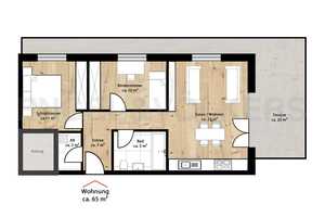 3-Zimmer-Wohnung mit Dachterrasse und Penthouse-Feeling – Chemnitz – Vorschaubild 5