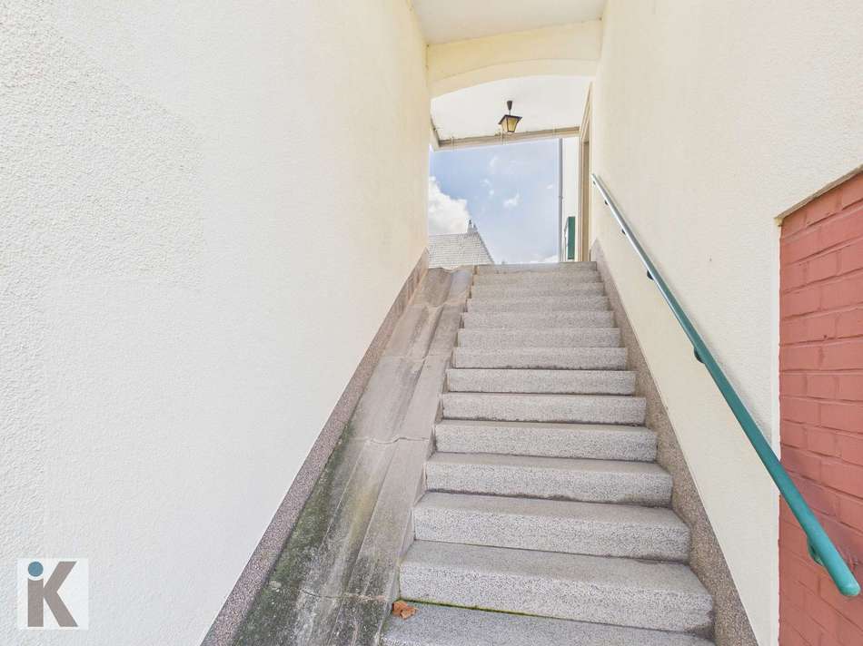Treppe zum Garten
