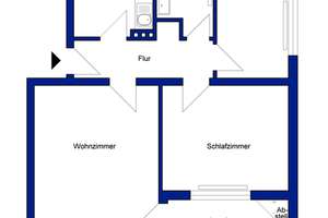 Wohnen im Grünen: Attraktive Wohnung mit schönem Mietergarten und Loggia – Kurt-Schumacher-Ring 220, 38444 Detmerode, Wolfsburg – Vorschaubild 4