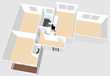 Frisch sanierte 3-Zimmer-Wohnung mit Balkon in Oberkassel - geeignet für Business-WG