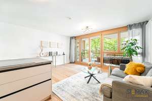 Wohnung Nr.56: Helle 1-Zimmer-Wohnung mit großzügigem, überdachten Balkon – zusätzlicher Wohnkomfort – Wagenbauerstraße 2, 81677 Parkstadt, München – Vorschaubild 5