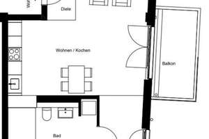Nachmieter gesucht ab 01.08.2026: Moderne 2-Zimmer-Wohnung mit Einbauküche (Potsdam-West) – Zeppelinstraße 57, 14471 Potsdam West, Potsdam – Vorschaubild 7