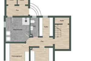Solides Familiendomizil in zweiter Reihe – mit großem Garten, Garage, Carport und zwei Dachterrassen – Herford (Kreis) – Vorschaubild 35