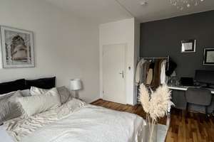 Zooparkblick vom Balkon im Dachgeschoss / 2 Zimmer-Wohnung – Brehmstrasse 2, 40239 Düsseltal, Düsseldorf – Vorschaubild 6