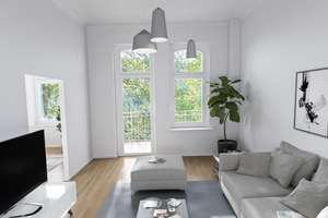 - GOLDSTÜCK - Sanierte 2 Raum Altbauwohnung mit Balkon und Blick ins grüne Karree! – Die vollständige Adresse der Immobilie erhältst du vom Anbieter., 40233 Flingern Nord, Düsseldorf – Vorschaubild 4