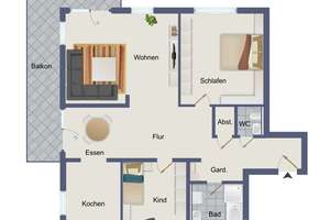 - Reserviert -Einzugsbereite Eigentumswohnung mit modernem Grundriss + großzügigem Sonnenbalkon – Die vollständige Adresse der Immobilie erhältst du vom Anbieter., 31582 Nienburg (Weser) – Vorschaubild 15