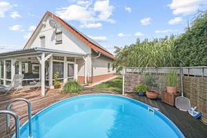 EFH mit Wintergarten, PV-Anlage &amp; Pool auf großem Grundstück bei Colditz – Die vollständige Adresse der Immobilie erhältst du vom Anbieter., 4680 Zschadraß – Vorschaubild 2