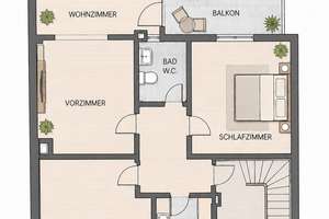 Geräumige 3-Zimmer-Wohnung in Wuppertal Ronsdorf, zentral gelegen – Staasstraße 27, 42369 Ronsdorf, Wuppertal – Vorschaubild 4