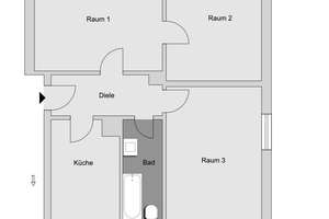 3,0-Zimmer-Wohnung in Kiel Holtenau – Lindenweg 17, 24159 Holtenau, Kiel – Vorschaubild 4