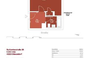 Jetzt 1 Monat MIETFREI! Perfekte Studentenwohnung! EBK – Suitbertusstr. 20, 40223 Bilk, Düsseldorf – Vorschaubild 6