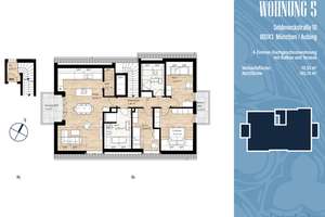 NEUBAU: 4-Zimmer-Dachgeschosswohnung mit Terrasse und Balkon – Seldeneckstraße 10, 81243 Aubing-Süd, München – Vorschaubild 10