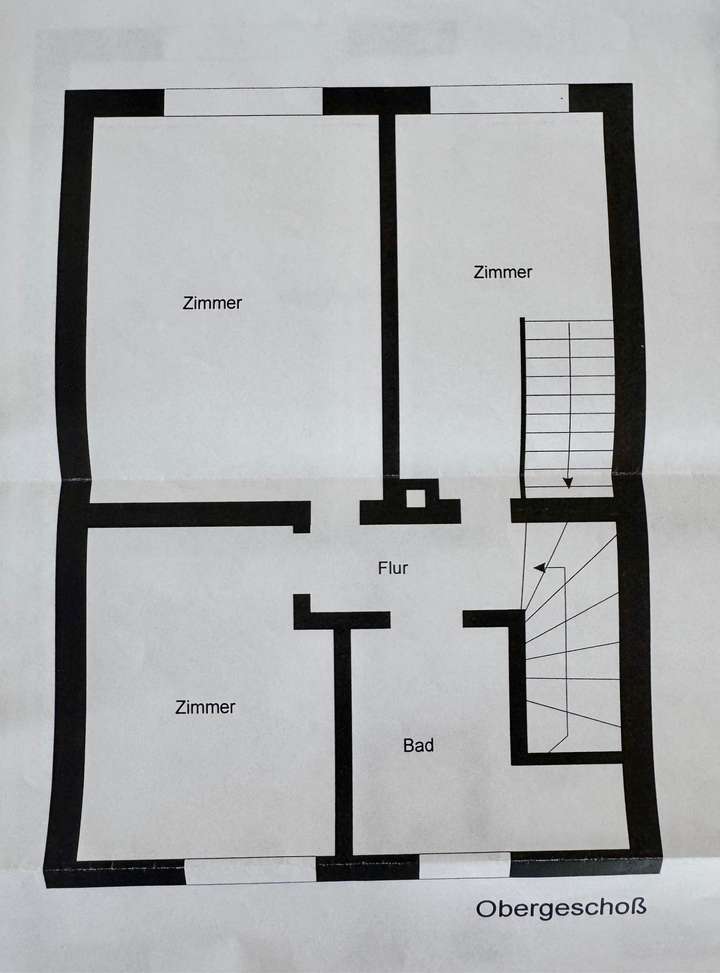 schematischer Grundriss Oberge