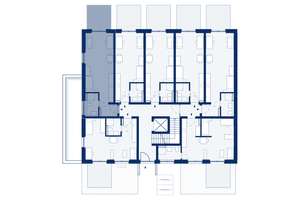 RESERVIERT! B02: 1-Zimmerwohnung im EG mit Terrasse zur Gartenseite – Hausdorffstraße 348, 53129 Dottendorf, Bonn – Vorschaubild 2