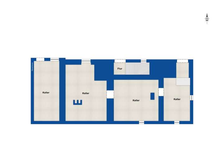 Grundriss Keller